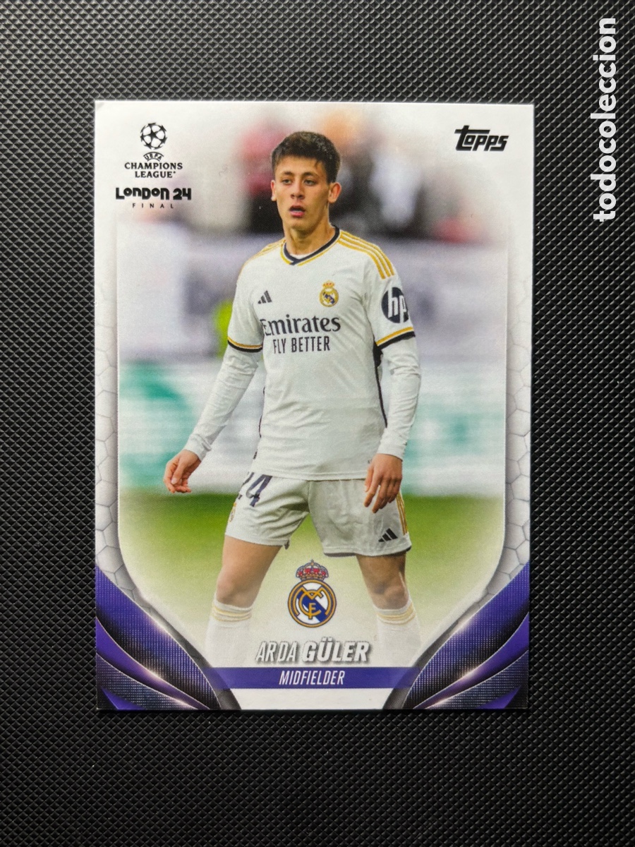 Trading cards: ARDA GULER LONDON 24 CARD TOPPS