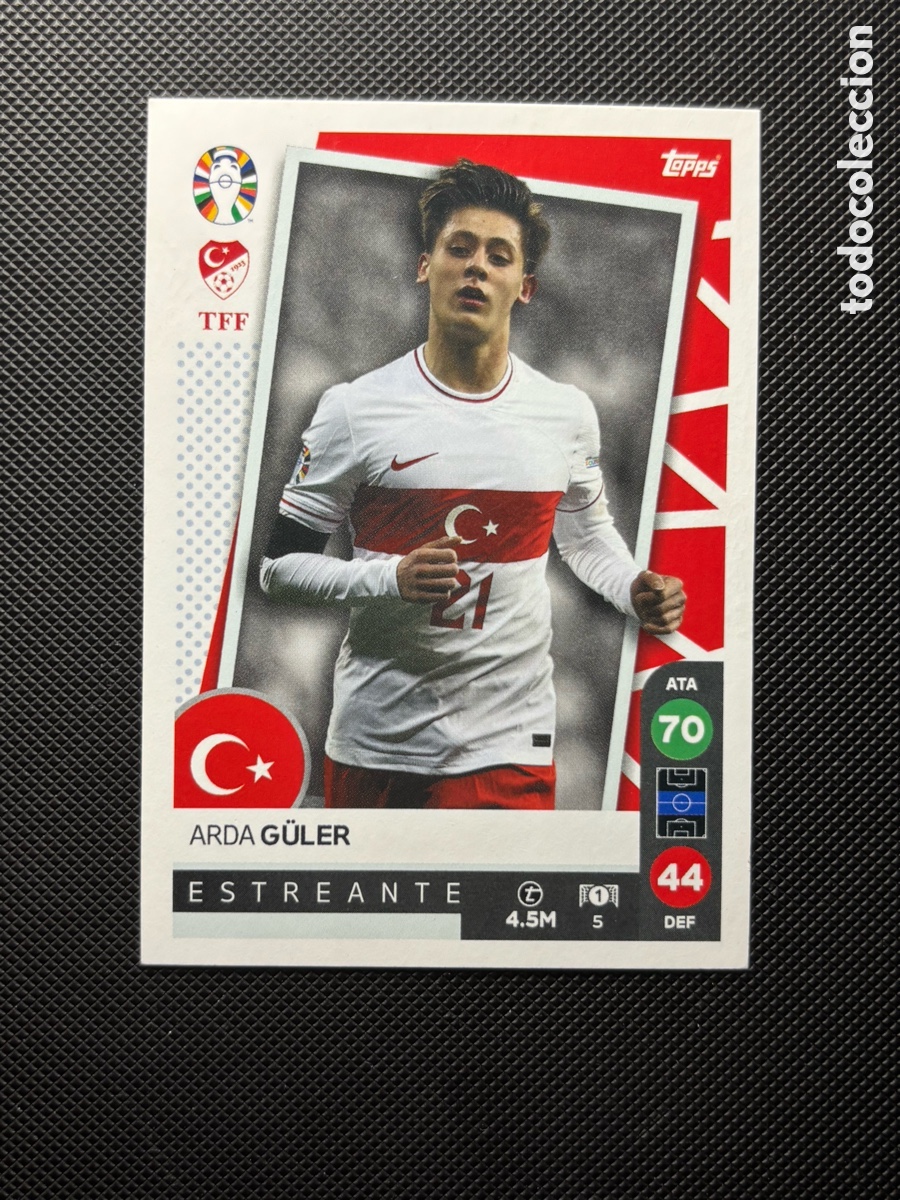 Trading cards: ARDA GULER ROOKIR CARD TOPPS