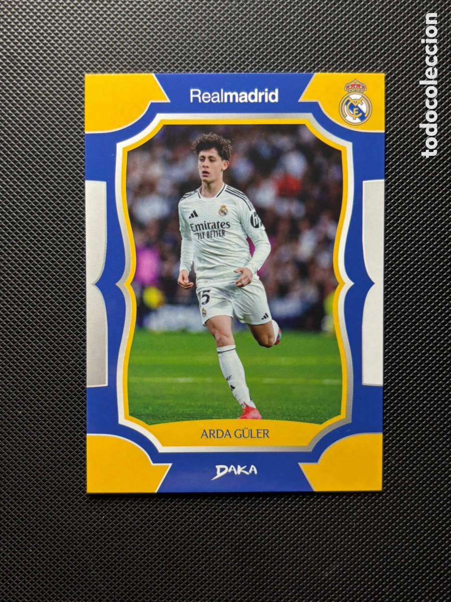 Trading cards: ARDA GULER DAKA CARD REAL MADRID