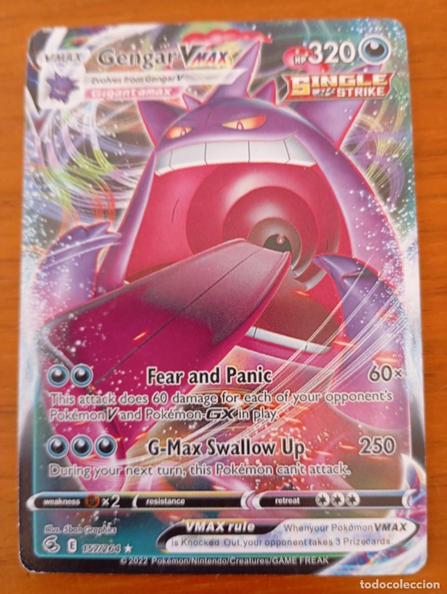Trading cards: TRADING CARD POKEMON GENGAR VMAX