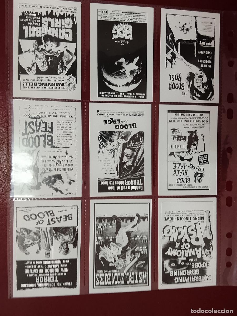 Trading cards: Schlock Horror Cards. Hot Schlock Edici&oacute;n Platinum (44. Completa)