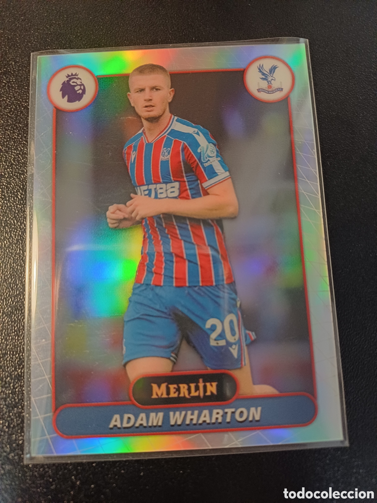 Trading cards: #077 ADAM WHARTON REFRACTOR CRYSTAL PALACE TOPPS MERLIN PREMIER LEAGUE 2026