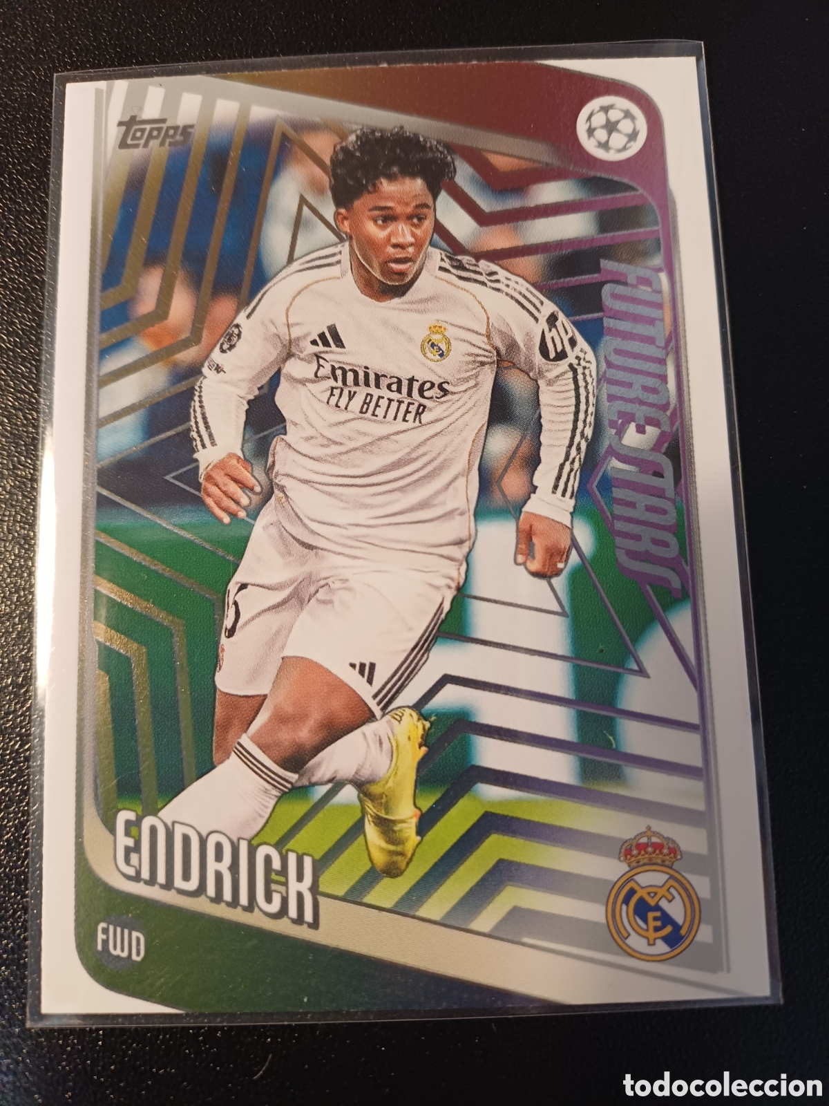 Trading cards: #086 ENDRICK REAL MADRID TOPPS UEFA COMPETITIONS 2026