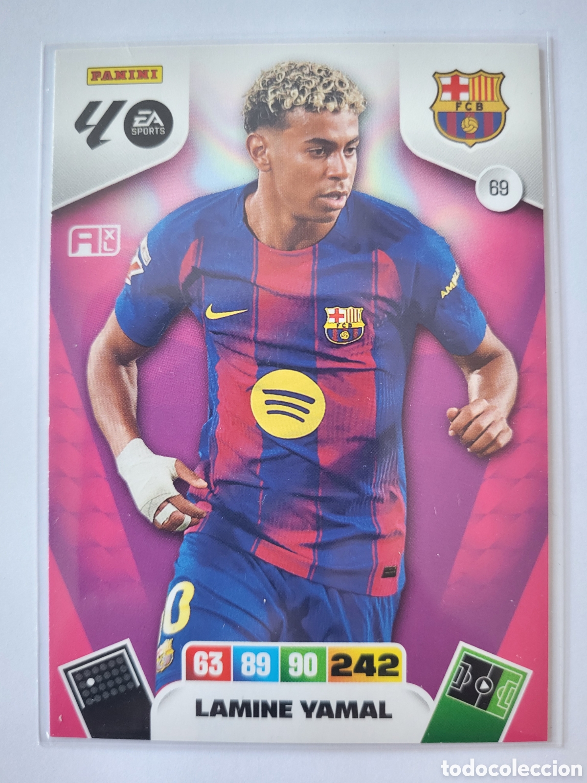 Trading cards: 69 Lamine Yamal / Adrenalyn XL 2025