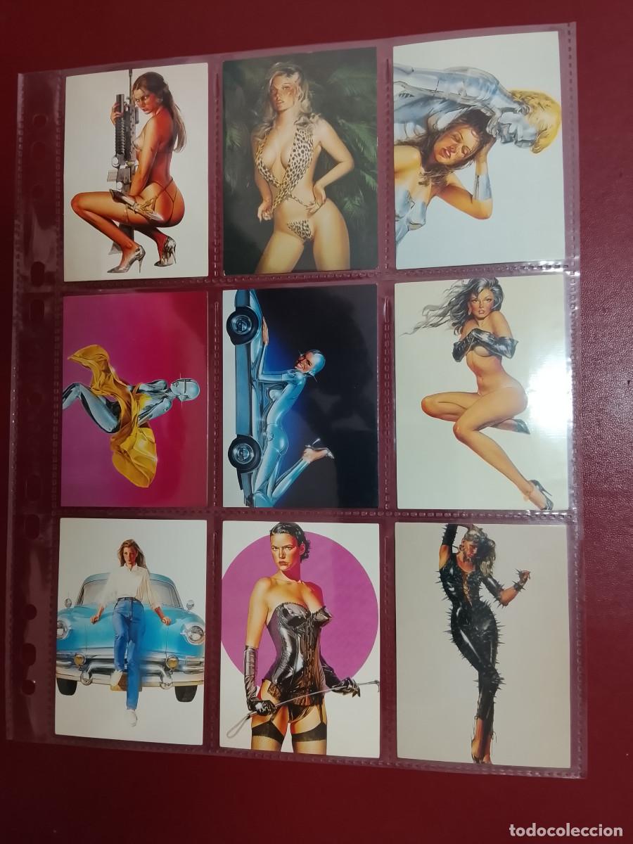 Trading cards: Sexy Robots and Pinups by Hajime Sorayama. Collector Cards (90 cartas. Completa)