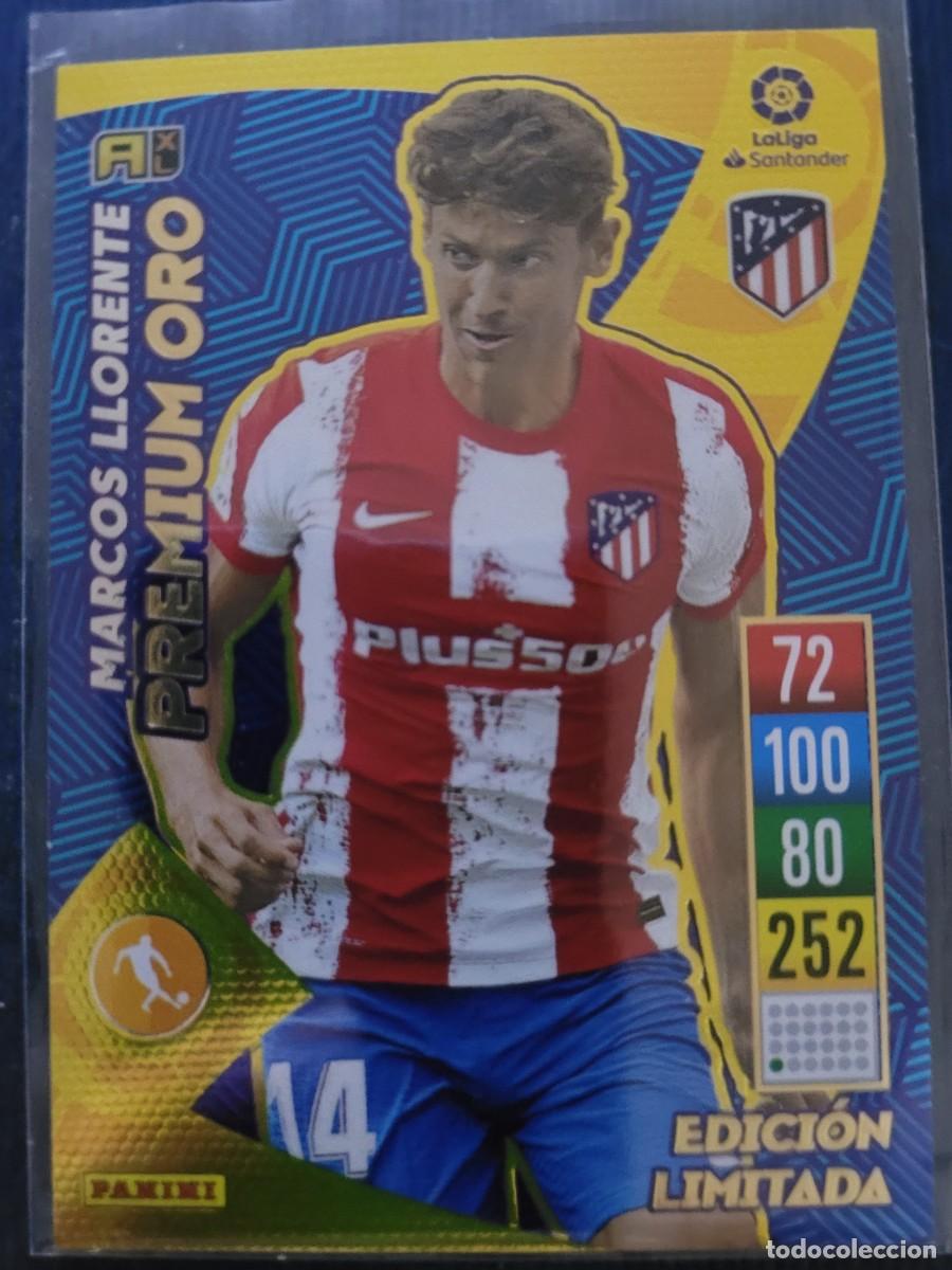 Sammelkarten: Cromo MARCOS LLORENTE 2021-22 PREMIUM ORO ADRENALYN XL TOTALMENTE NUEVO