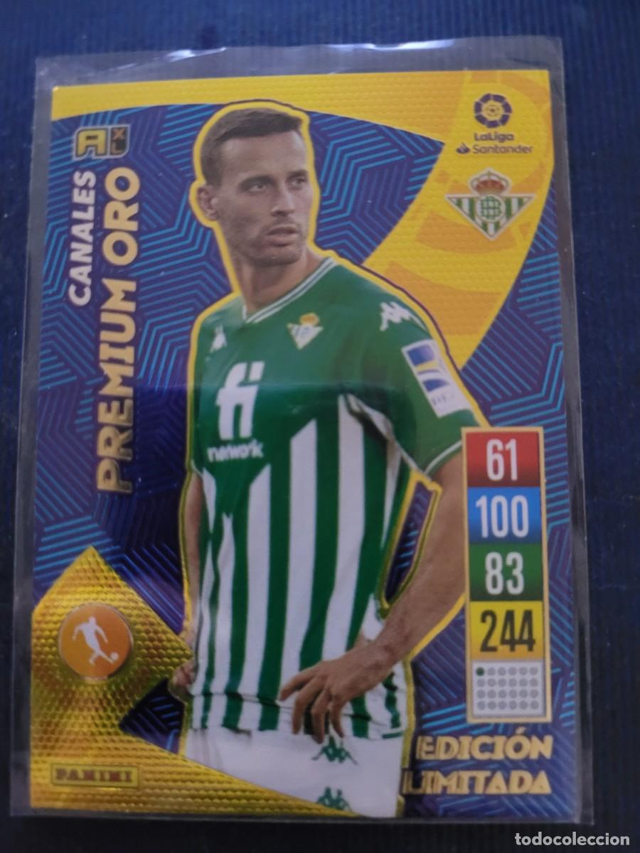 Trading cards: Cromo CANALES 2021-22 PREMIUM ORO ADRENALYN XL TOTALMENTE NUEVO