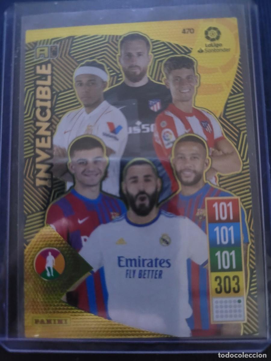 Trading cards: Cromo INVENCIBLE N&ordm; 470 2021-22 ADRENALYN XL TOTALMENTE NUEVO FUNDA INCLUIDA