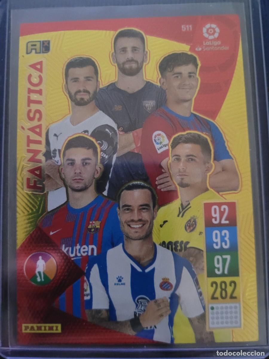 Trading cards: Cromo FANTASTICA N&ordm; 511 2021-22 ADRENALYN XL TOTALMENTE NUEVO FUNDA INCLUIDA