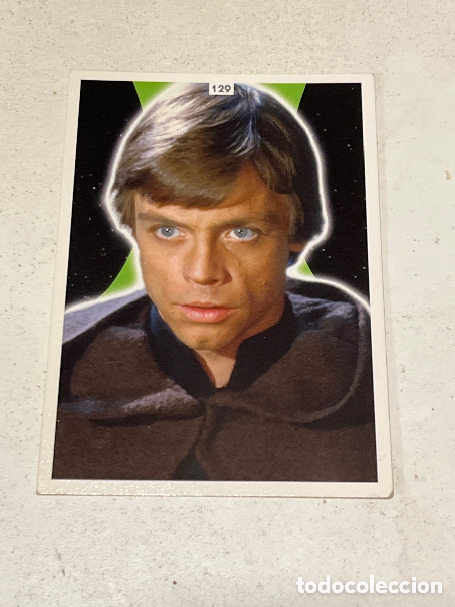 Trading cards: Cromo Star Wars Topps Force Attax Trading Card N&deg;129 Luke Skywalker