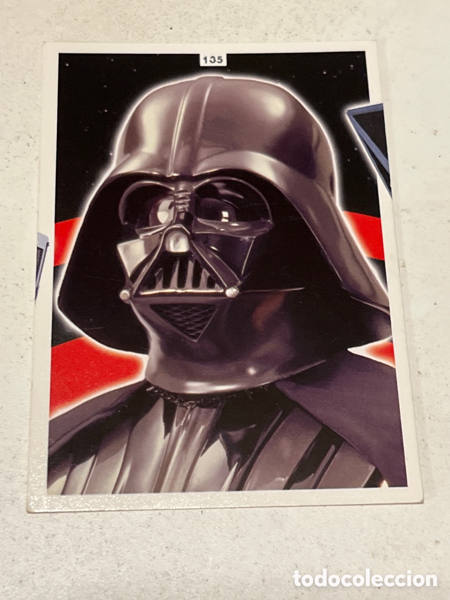 Trading cards: Cromo Star Wars Topps Force Attax Trading Card N&deg;135 Darth Vader