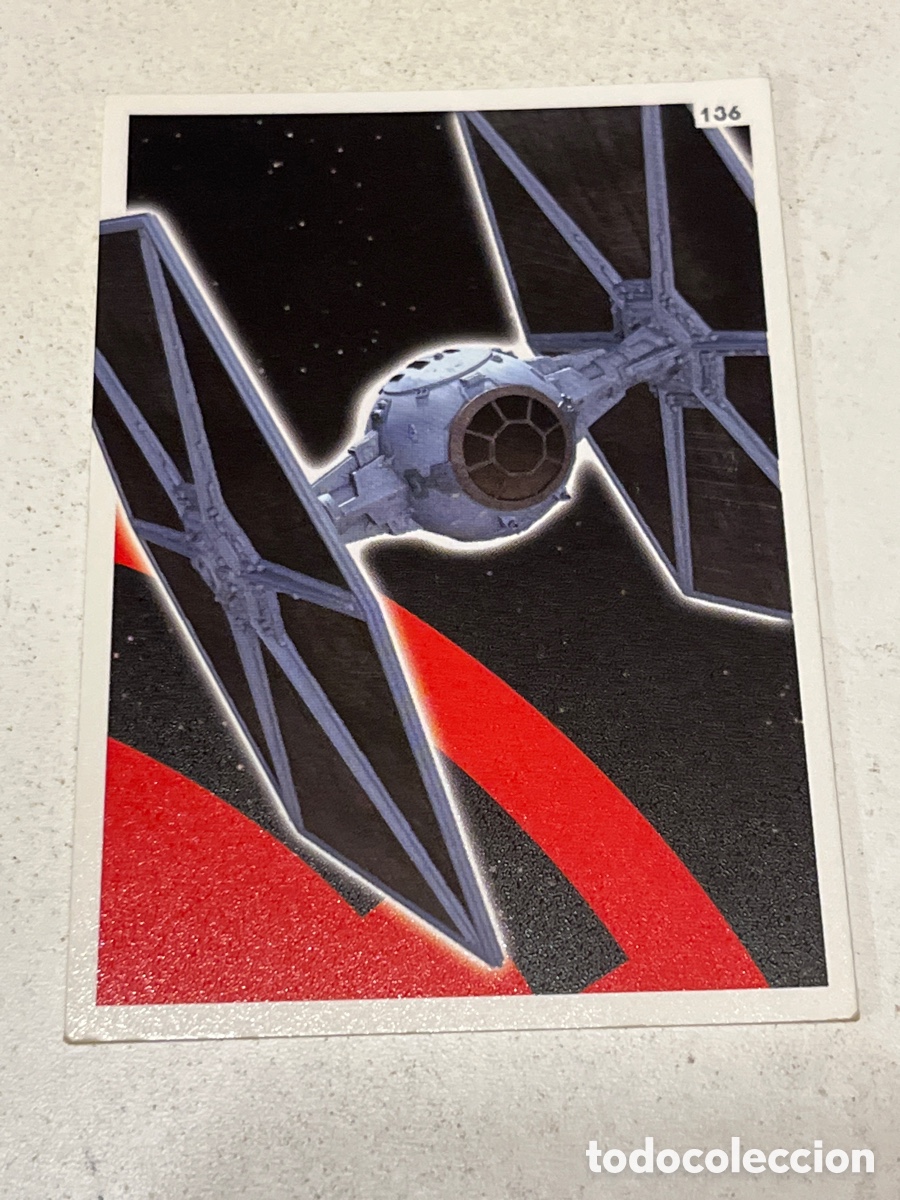 Trading cards: Cromo Star Wars Topps Force Attax Trading Card N&deg;136 TIE