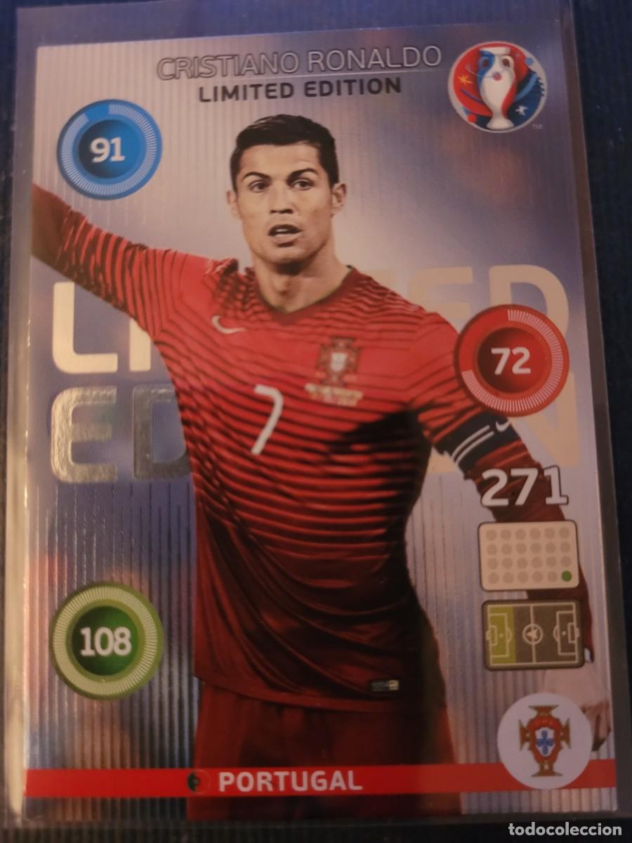 Trading cards: Cromo CRISTIANO RONALDO EDICION LIMITADA EURO 2016 TOTALMENTE NUEVO