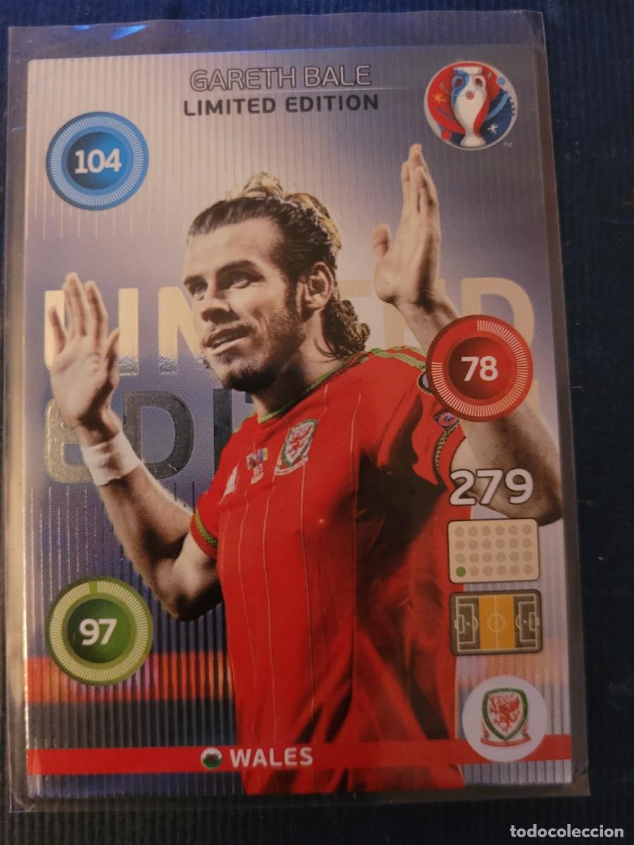 Trading cards: Cromo GARETH BALE EDICION LIMITADA EURO 2016 TOTALMENTE NUEVO