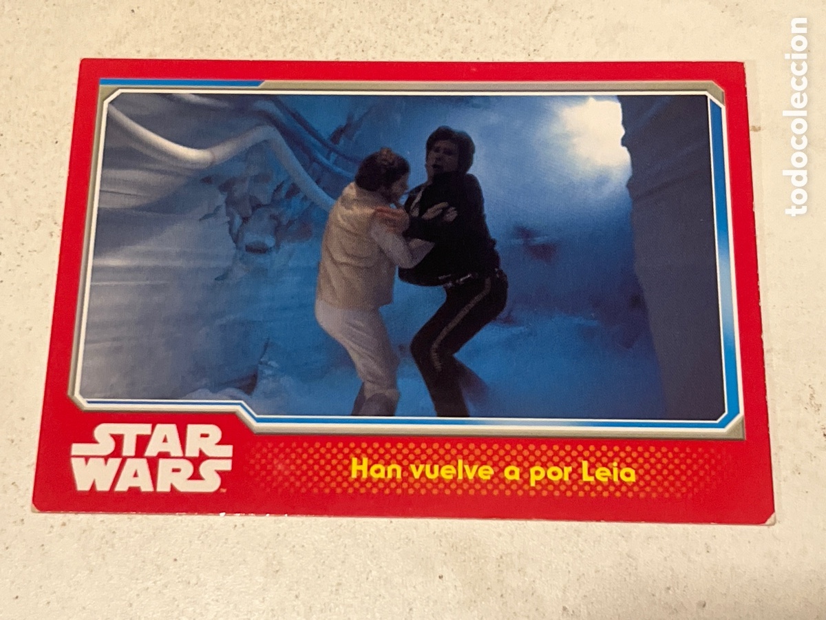Trading Cards: Cromo Carta Star Wars N&ordm; 63 El Imperio contraataca Topps El Viaje Hacia El Despertar De La Fuerza
