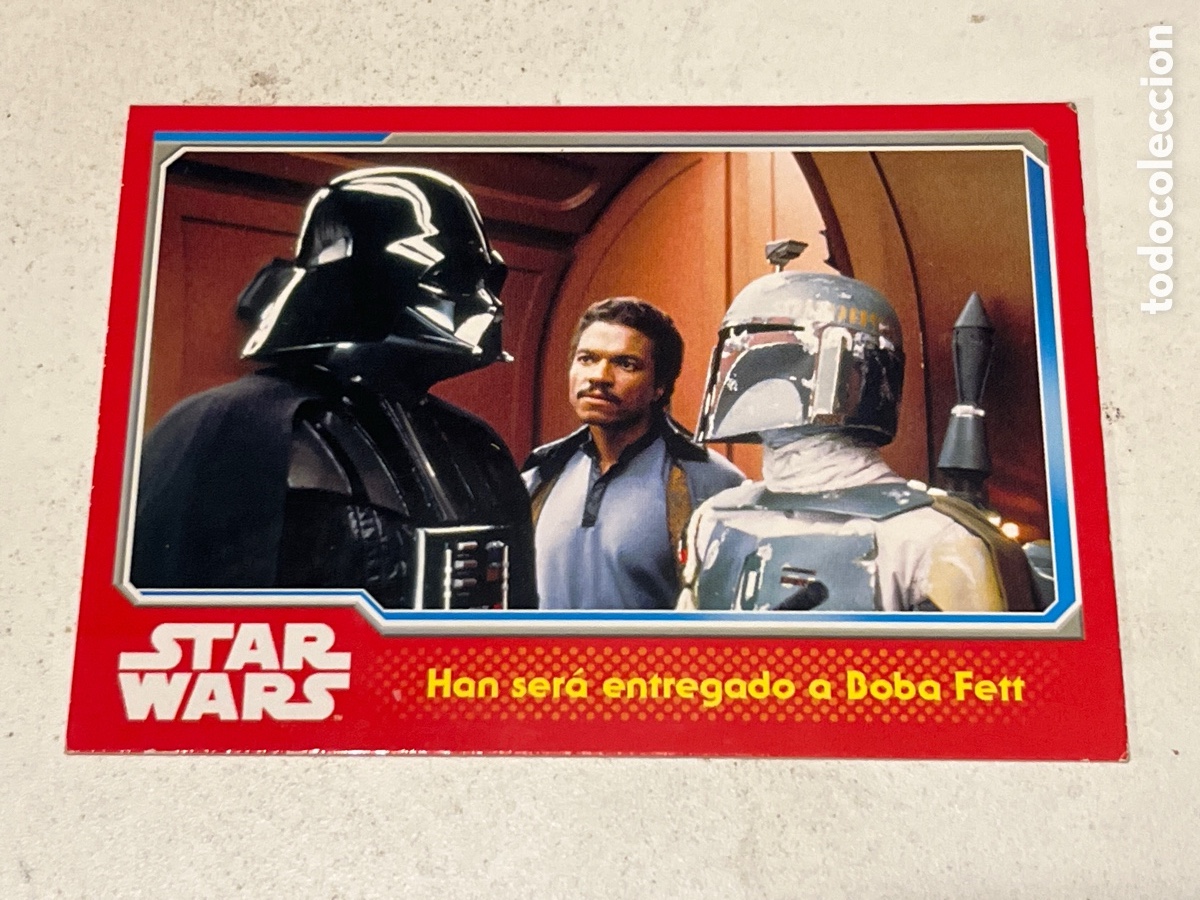 Trading Cards: Cromo Carta Star Wars N&ordm; 82 El Imperio contraataca Topps El Viaje Hacia El Despertar De La Fuerza