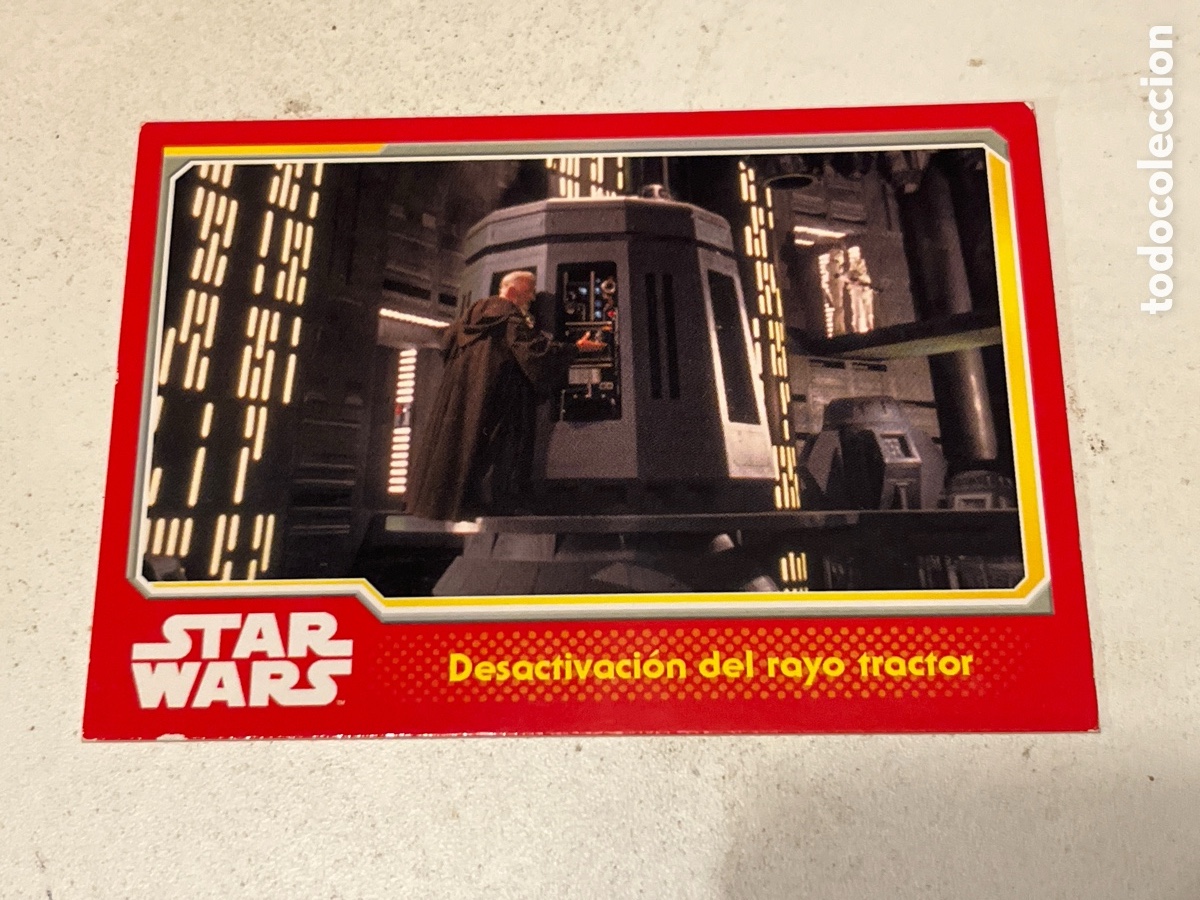 Trading Cards: Cromo Carta Star Wars N&ordm; 28 Una Nueva Esperanza Topps El Viaje Hacia El Despertar De La Fuerza