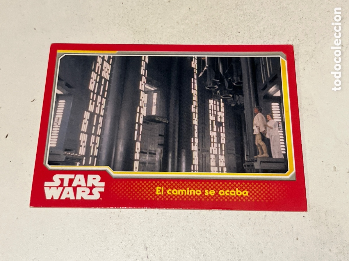 Trading Cards: Cromo Carta Star Wars N&ordm; 30 Una Nueva Esperanza Topps El Viaje Hacia El Despertar De La Fuerza