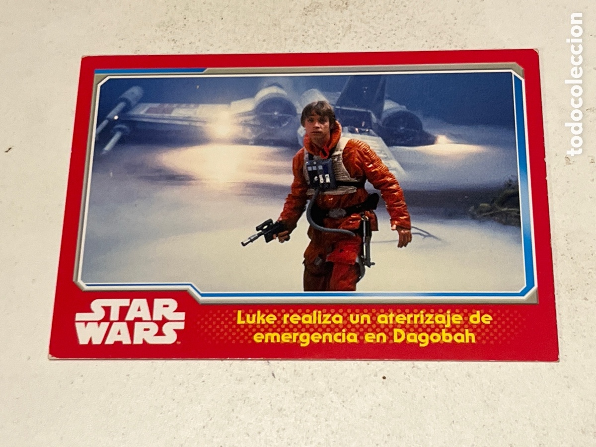 Trading Cards: Cromo Carta Star Wars N&ordm; 67 El Imperio contraataca Topps El Viaje Hacia El Despertar De La Fuerza