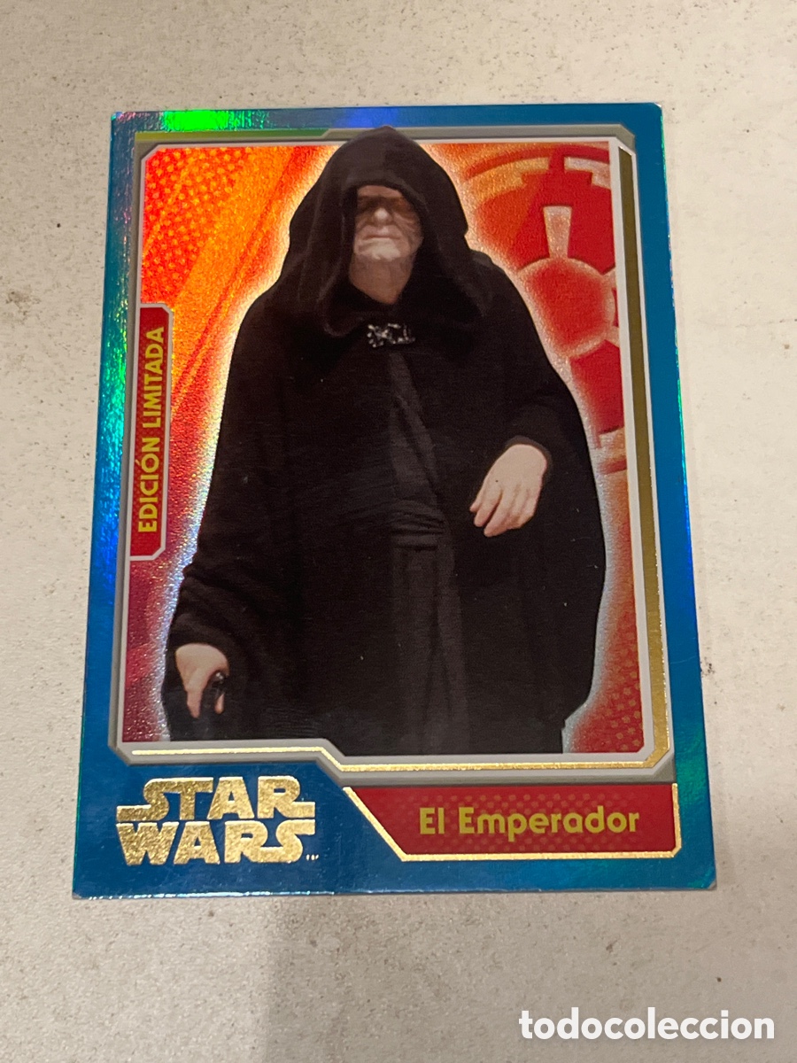 Trading cards: Cromo Carta Star Wars N&deg; DA El Emperador Topps El Viaje Hacia El Despertar De La Fuerza