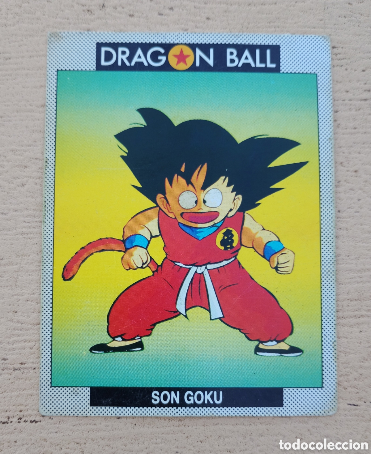Trading cards: Carta Drag&oacute;n Ball, Ediciones Este N&deg; 7, Son Goku, Colecci&oacute;n 140, Tarjet-Cards