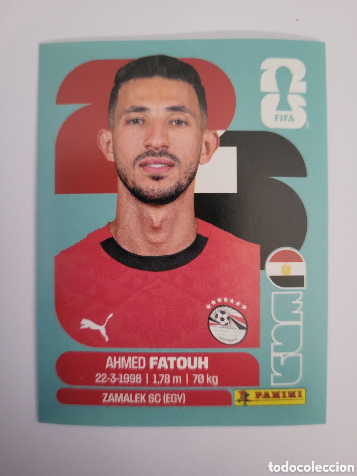 Figurine Collezionabili: EGY 9 Ahmed Fatouh [Sticker] / FIFA World Cup 2026