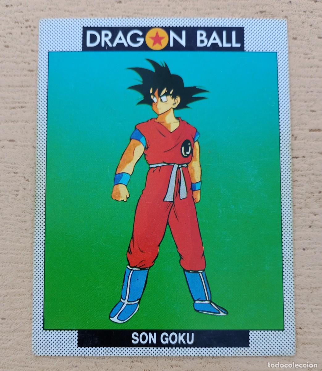 Trading cards: Carta Drag&oacute;n Ball, Ediciones Este N&deg; 18, Son Goku, Colecci&oacute;n 140, Tarjet-Cards
