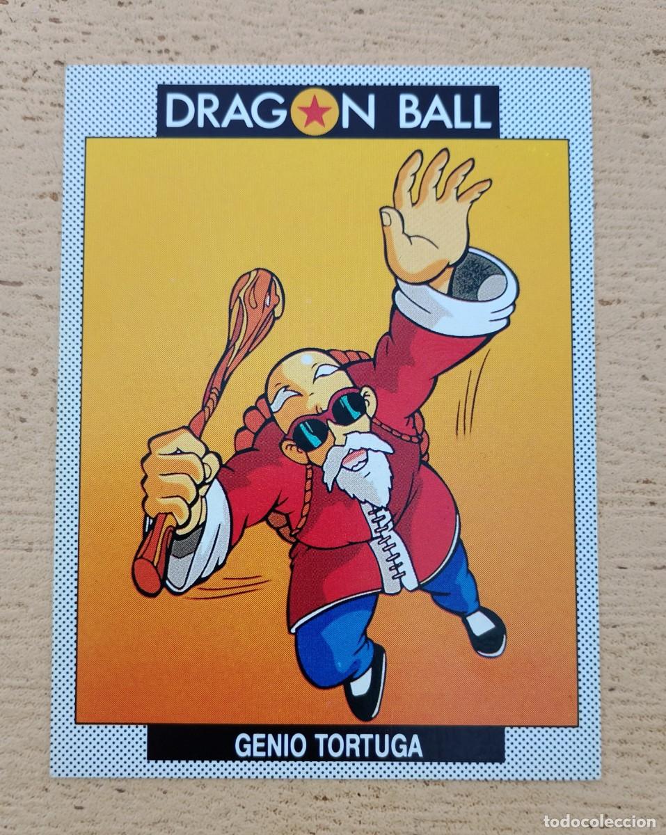 Trading cards: Carta Drag&oacute;n Ball, Ediciones Este N&deg; 43, Genio Tortuga, Colecci&oacute;n 140, Tarjet-Cards