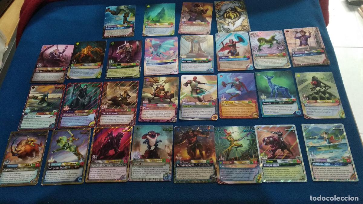 Trading Cards: LOTE 28 CARDS CARTAS FANTASY RIDERS. ORO PLATA BRONCE... JUEGO GAME PANINI 2021/ 19