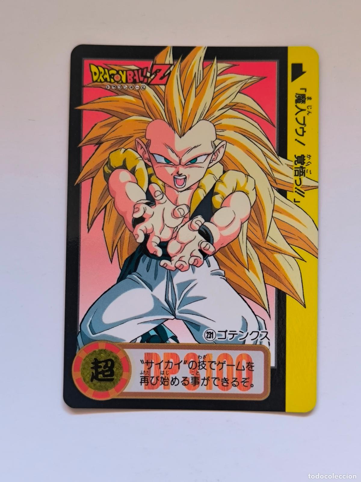 Trading cards: DRAGON BALL CARDDASS HONDAN - PARTE 22 - N&ordm; 231 / 877 - CARD / BANDAI / JAPON (V7A2)