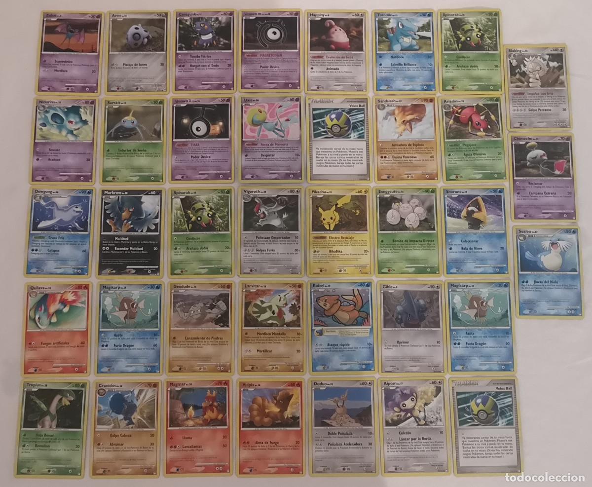 Trading cards: TCG LOTE CARTAS POKEMON DIAMANTE Y PERLA 2008
