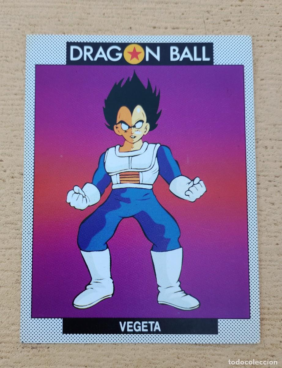 Trading cards: Carta Drag&oacute;n Ball, Ediciones Este N&deg; 91, Vegeta, Colecci&oacute;n 140, Tarjet-Cards