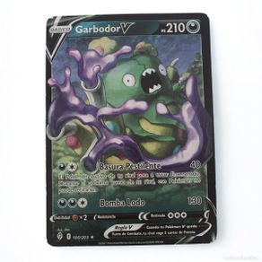 garbodor v pokemon card value Sword & Shield Evolving Skies Ultra Rare #190 that Pokemon cant retreat pokemon card garbodor v carta