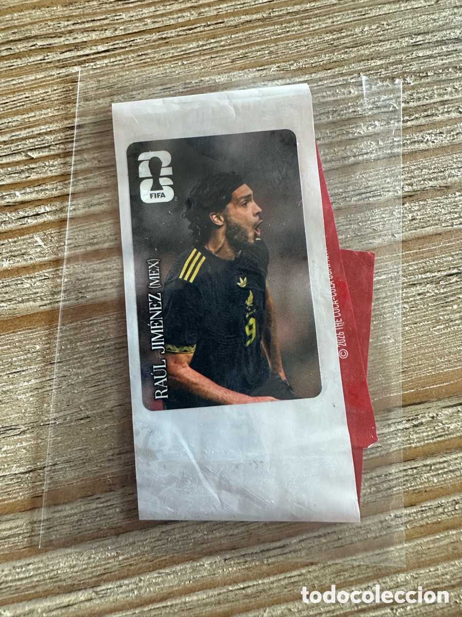 Trading cards: RAUL JIMENEZ MEXICO COCA COLA CC8 WORLD CUP 2026 USA CAN MEX MUNDIAL 26 PANINI