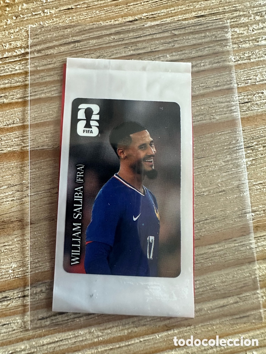 Trading cards: WILLIAM SALIBA FRANCIA COCA COLA CC9 WORLD CUP 2026 USA CAN MEX MUNDIAL 26 PANINI