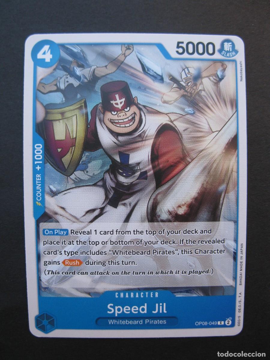 Trading cards: CARTA - ONE PIECE - TRADING CARD - SPEED JIL - EN INGL&Eacute;S - BANDAI.