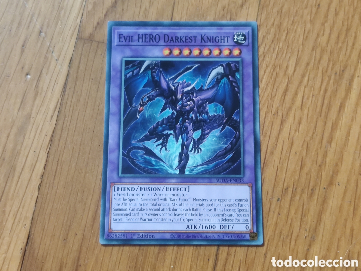 Trading cards: Carta Evil Hero (Reservada)