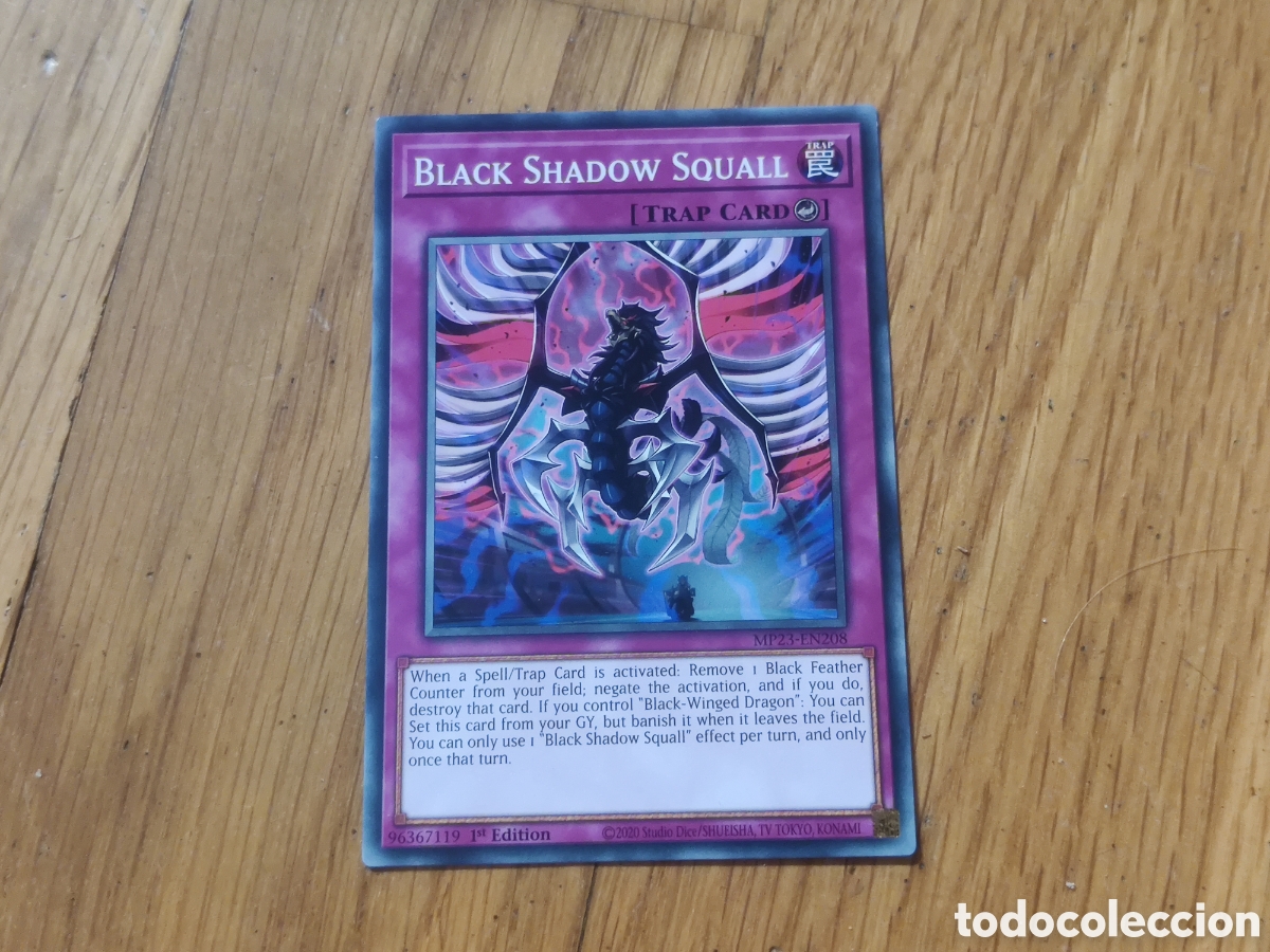 Trading cards: Carta Black Shadow Squall