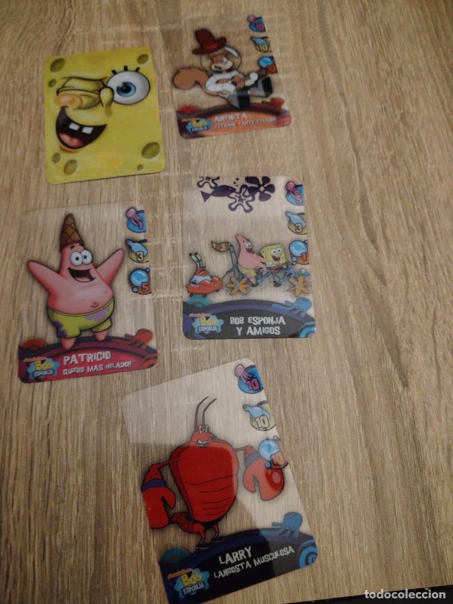 Trading cards: Bob esponja-lamincards