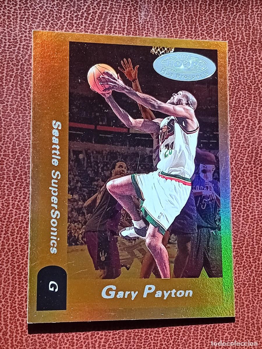Trading cards: Card 59 Gary Payton Fleer NBA Hoops Hot Prospects 2000-2001