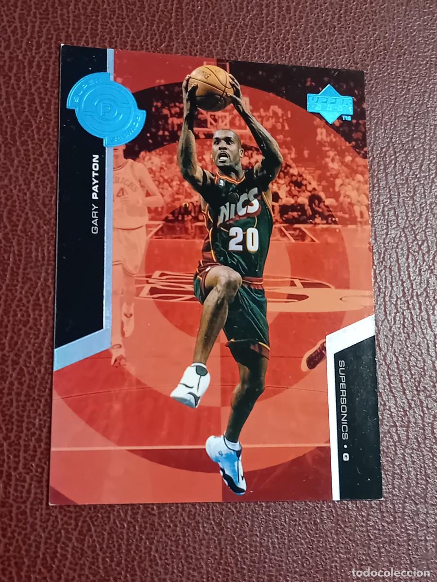 Trading cards: Card S25 Gary Payton Supersonics Upper Deck 1999 Super Powers Insert - Foto 2