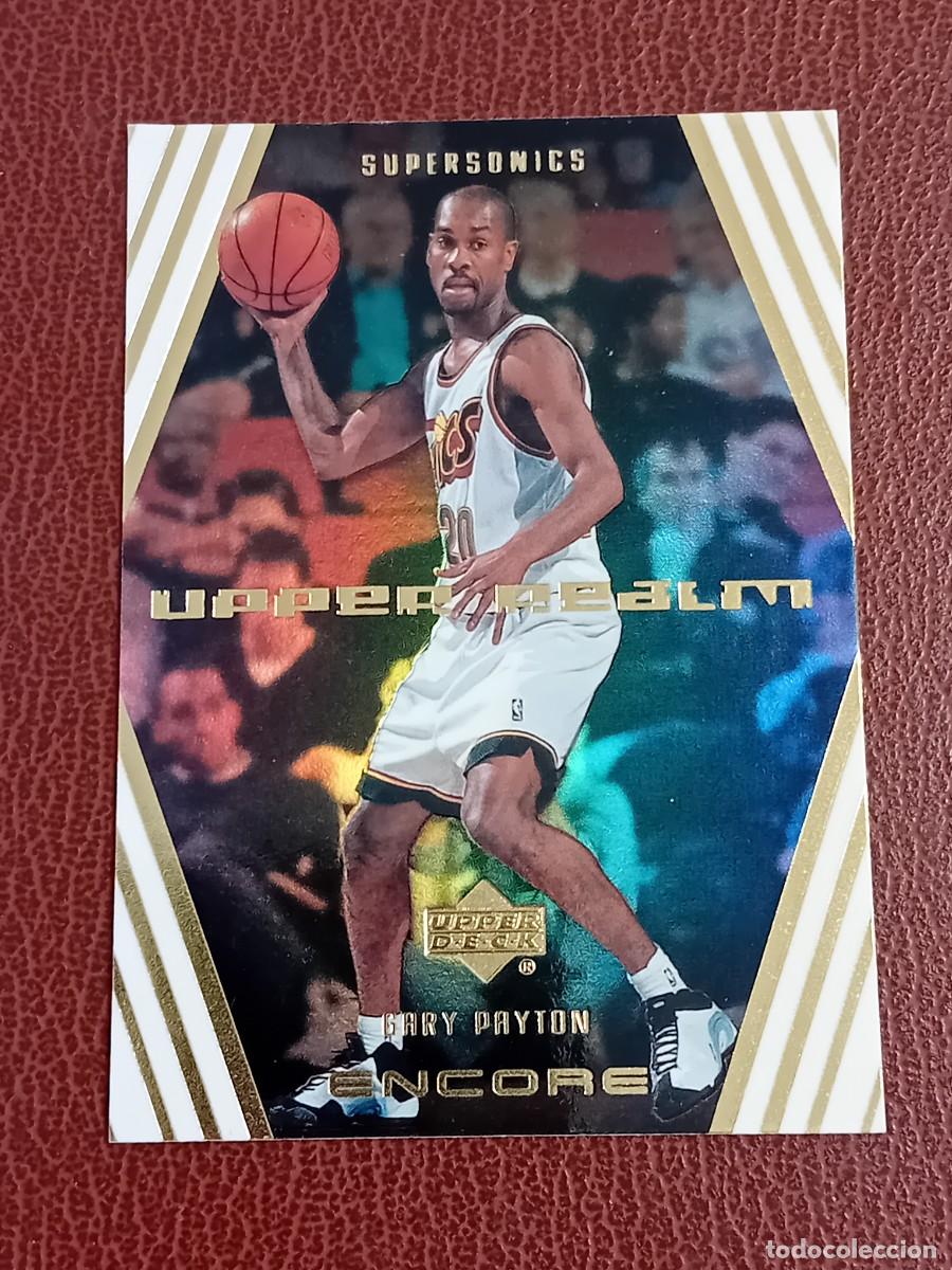 Trading cards: Card UR5 Gary Payton Upper Deck 2000 Encore Realm Insert