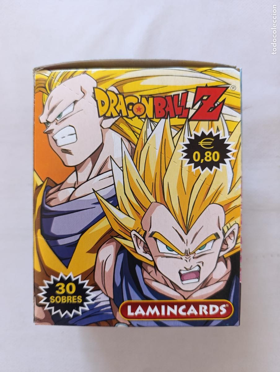 Trading cards: CAJA DE 30 SOBRES DRAGON BALL Z LAMINCARDS - EDIBAS 2008 - ESPA&Ntilde;OL - NUEVOS (155#w)