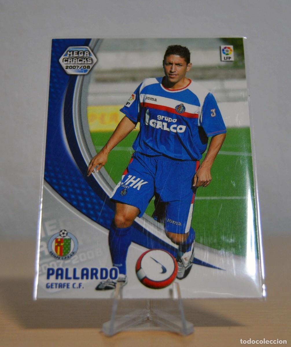 Trading cards: Pallardo, n&ordm;137 BIS (C.F. Getafe). Colecci&oacute;n Cromos MegaCracks 2007-2008. Panini.