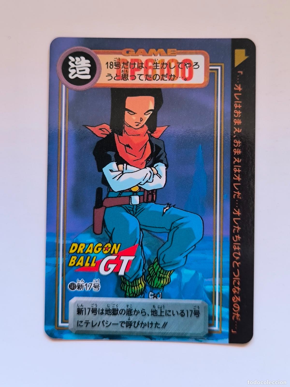 Trading cards: DRAGON BALL CARDDASS HONDAN - PARTE 30 - N&ordm; 185 / 1185 - CARD / BANDAI / JAPON (V7B2)