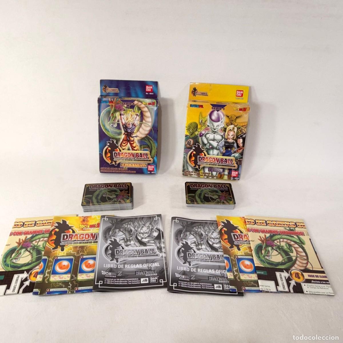 Trading Cards: DRAGON BALL Z - JUEGO DE CARTAS COLECCIONABLES ENEMIGOS Y SUPERSAIYANS - INICIO -