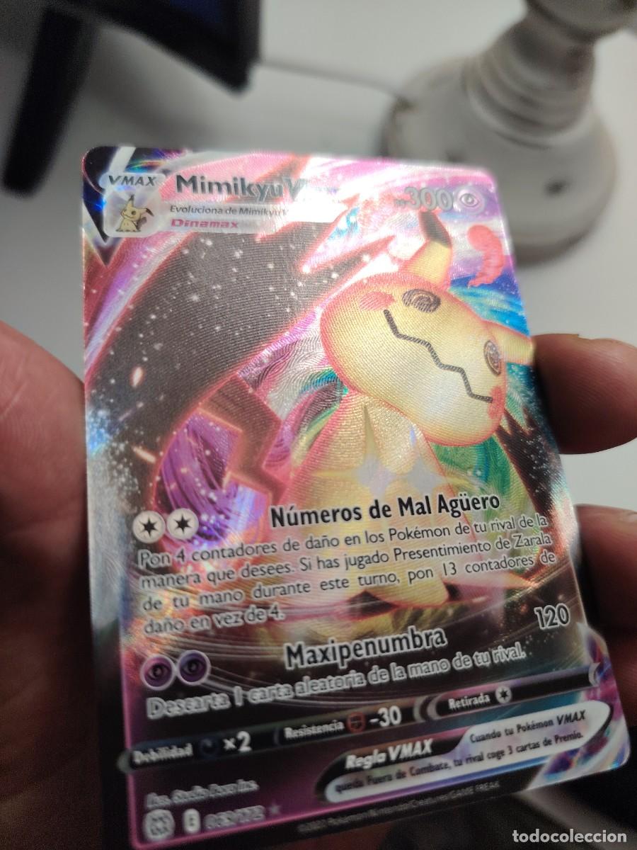 Trading cards: Carta pokemon Mimikyu vmax