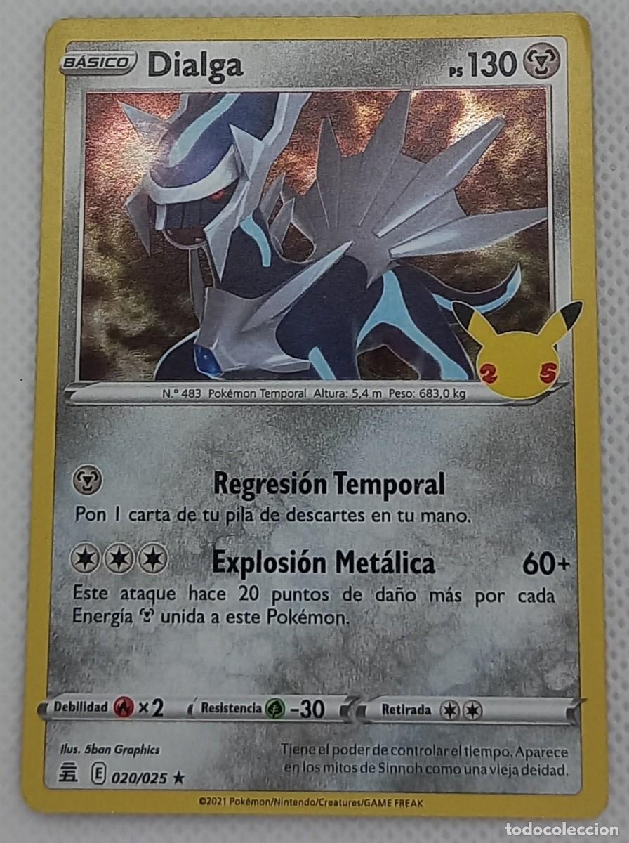 Trading cards: Carta Pok&eacute;mon - Dialga 020/025 Holo Rare - Celebraciones 25 Aniversario - 2021