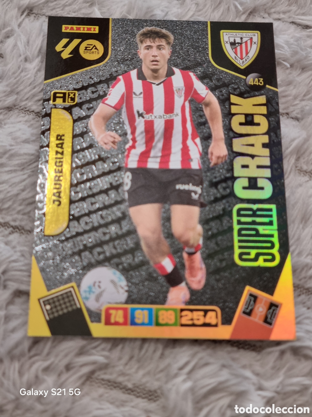 Trading cards: 443 - JAUREGIZAR, AT.BILBAO SUPER CRACK ADRENALYN 2025 2026
