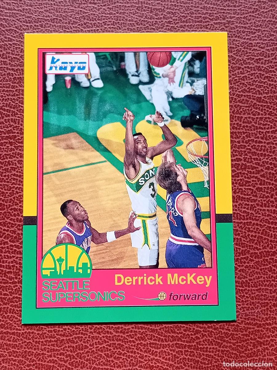 Trading cards: Card 3 Derrick McKey Kayo Cards Seattle Supersonics 1990-1991